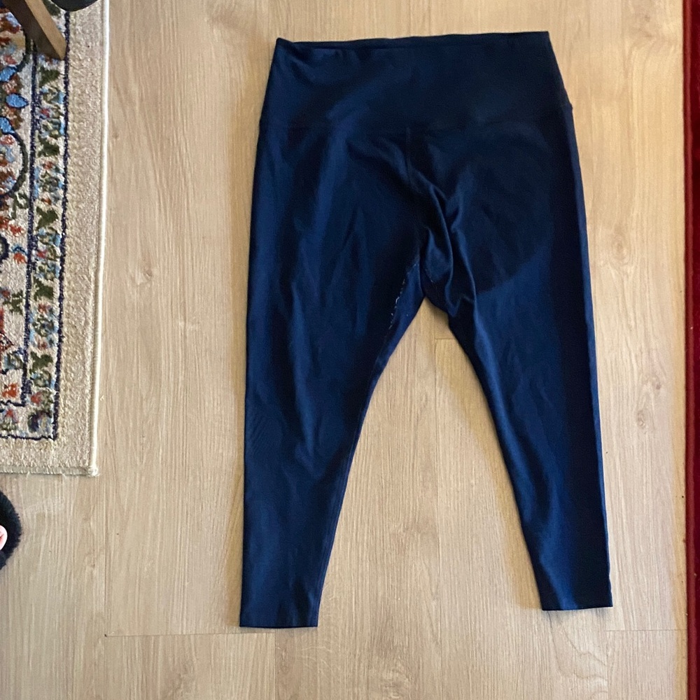 Beyond Yoga Navy High-Waist Leggings
